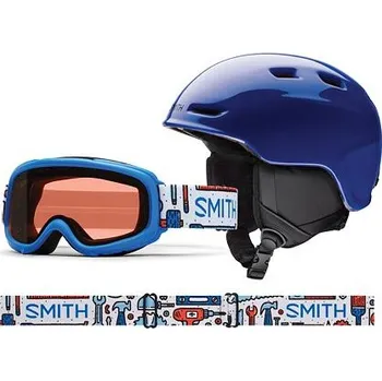 Cyklistická přilba Helma Smith ZOOM JR/GAMBLER Blue velikost YM