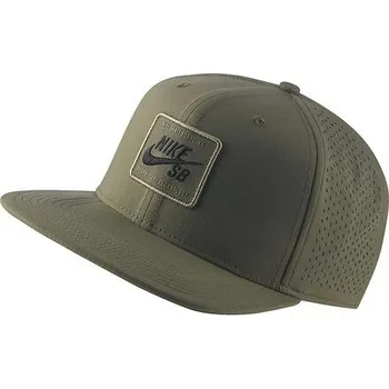 Módní doplněk Kšiltovka Nike SB AEROBILL PRO 2.0 Medium Olive/Black velikost O/S