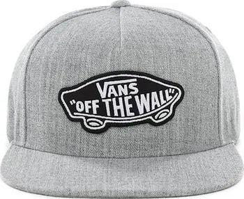 Kšiltovka Kšiltovka Vans CLASSIC PATCH SNAPBACK Heather Grey velikost O/S