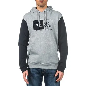Pánská mikina Mikina Rip Curl RIPAWATU CONTRAST POP OVER Beton Marle velikost S
