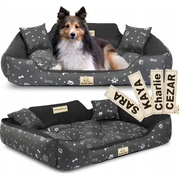 Pelíšek pro psa Pelíšek pro psa kočku Potah Pohovka Kotec Vodotěsná + Jméno 100 x 75 cm