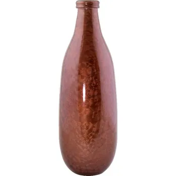 Váza Váza MONTANA, 40cm|3,35L, červeno hnědá námraza (DOPRODEJ)|Vidrios San Miguel|Recycled Glass