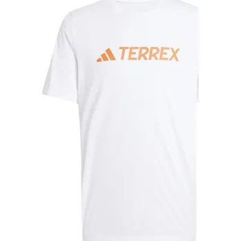 Pánské tričko Pánské Tričko s krátkým rukávem ADIDAS MT LOG TECH T JI9235 – Bílá M