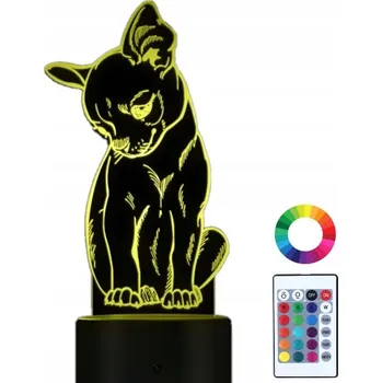 Lampička Plexido vícebarevná Noční lampa