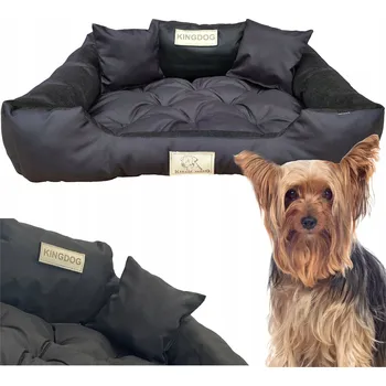 Pelíšek pro psa KingDog pelíšek pro psa černý 55 cm x 45 cm