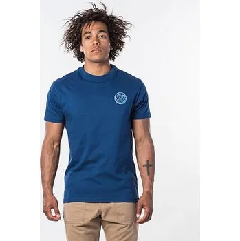 Pánská móda Tričko Rip Curl PASSAGE TEE Indigo velikost XXL