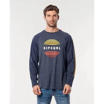 Pánské oblečení Tričko Rip Curl MAMA SUNSET L/S TEE Navy velikost L