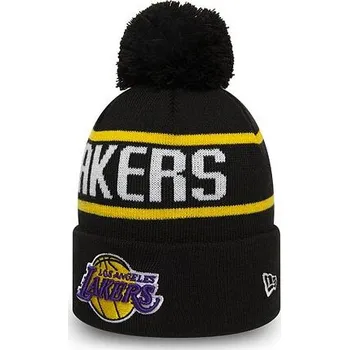 Čepice Zimní čepice New Era KULICH NEW ERA NBA BOBBLE KNIT LOSLAK Blkotc velikost O/S