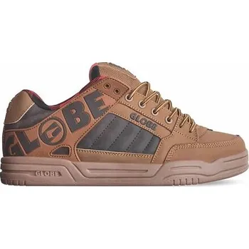 Pánské tenisky Boty Globe TILT Brown/Plaid velikost 44.5