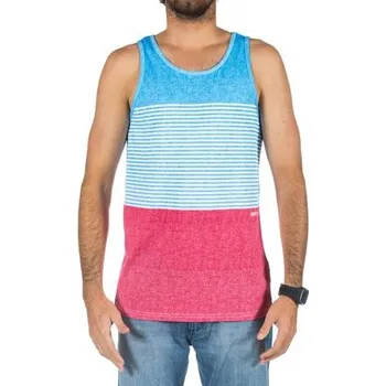 Tričko Rip Curl AGGRO STRIPE TANK Poinsettia Red velikost S