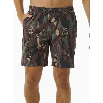 Pánské kraťasy šortky Rip Curl BOARDWALK JACKSON VOLLEY Green Camo velikost XL