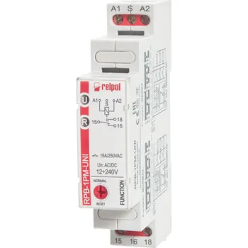 Elektronická součástka Relé Relpol 230 V IP20 16 A