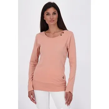 Pánské oblečení Tričko Alife and Kickin CONNYAK A Mahagonium Melange velikost XL