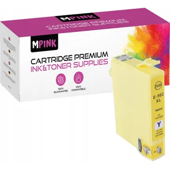 Žlutá cartridge / inkoust Epson 502XL pro tiskárny XP-5100, XP-5105, WF-2865DWF, WF-2860DWF