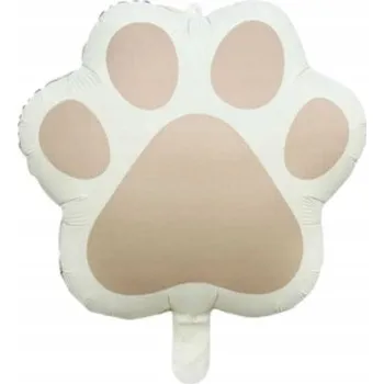 Balónek Fóliový balónek Psí tlapka 45x52 cm