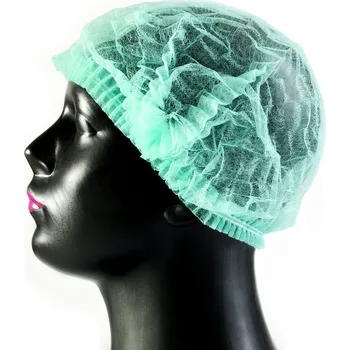 KOSMETICKÉ ČEPICE Z NETKANÉ TEXTILIE NA JEDNO POUŽITÍ 100 KUSŮ