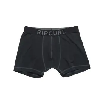 Boxerky Spodní prádlo Rip Curl SOLID BOXER SHORT Black velikost S