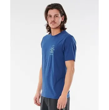 Pánské tričko Lykra Rip Curl SEARCHERS S/SL UV TEE Navy velikost XL