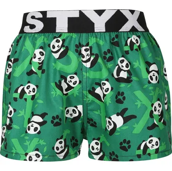 Chlapecké spodní prádlo Dětské trenky Styx art sportovní guma pandy (BJ1852) 6-8 let Možnost vrácení zboží ZDARMA do 120 dnů!