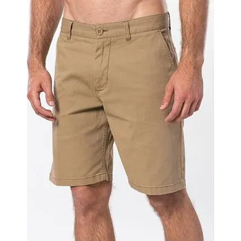 Pánské kraťasy šortky Rip Curl TRAVELLERS WALKSHORT Dark Khaki velikost 31