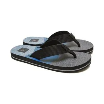 Pánské žabky žabky Rip Curl BOB CUSH Black/Sky Blue velikost 44.0