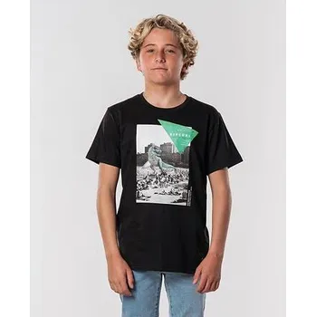 Dámské tričko Tričko Rip Curl GD / BD S/S TEE BOY Black velikost 10