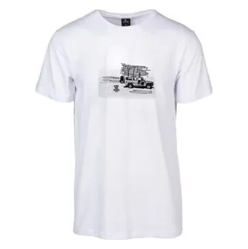 Pánské tričko Tričko Rip Curl WAGON SS TEE Optical White velikost XXL