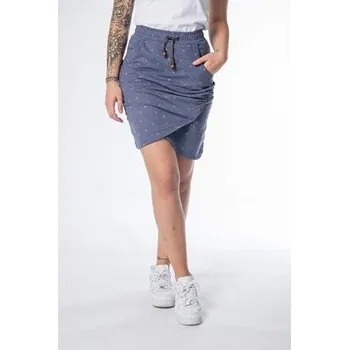 Dámská sukně Sukně Alife and Kickin LUCY Nightblue Circles velikost S