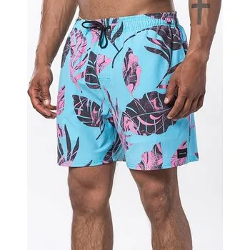 Dámská móda Plavky Rip Curl TROPICAL VIBES 16'' VOLLEY Washed Teal velikost L
