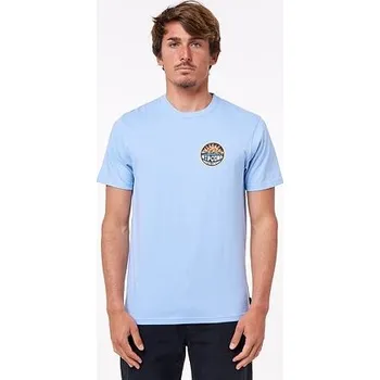 Tričko Rip Curl DOWN THE LINE SSTEE Bells Blue velikost XL