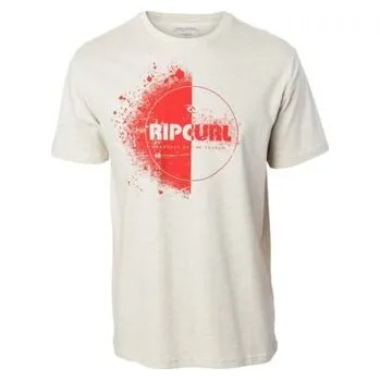 Pánské tričko Tričko Rip Curl BIG MAMA DIAMOND Bone Marle velikost M