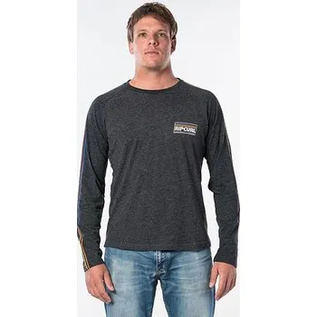 Pánské tričko Tričko Rip Curl EL MAMA L/S TEE Black velikost L