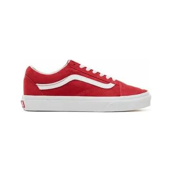 Pánské tenisky Boty Vans OLD SKOOL (PIG SUEDE) Scooter/True White velikost 38.5