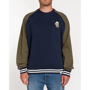 Pánská mikina Mikina Element PEANUTS BASEBALL CR Eclipse Navy velikost XL