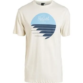 Pánské tričko Tričko Rip Curl LINE UP TEE Breakage White velikost XL