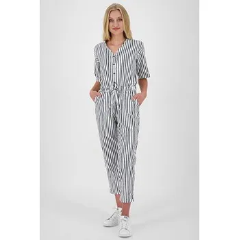 Dámské oblečení Overal Alife and Kickin JELLAAK White velikost S