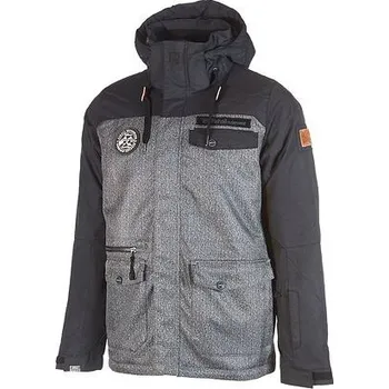 Pánská bunda Bunda Rehall REUBEN Wool Grey velikost XS