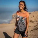 Tričko Animal ETHNIQUE Canyon Sunset Orange velikost 14