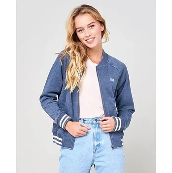 Dámská mikina Mikina Rip Curl FULL ZIP BOMBER SURF REV Navy velikost XS