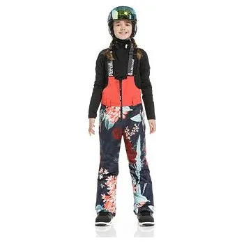 Chlapecké kalhoty Kalhoty Rehall KHLOE JR Floral Red velikost 164