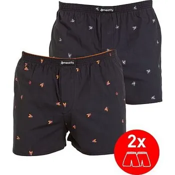 Pánská móda Spodní prádlo Meatfly AGOSTINO BOXERSHORTS Flies velikost L