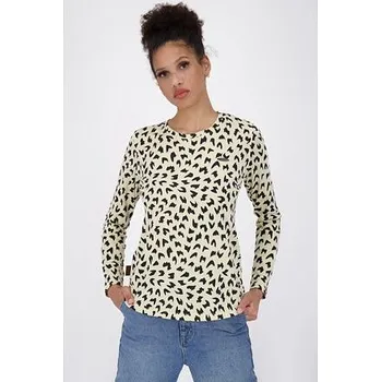 Dámské tričko Tričko Alife and Kickin LEAAK B Creme Melange velikost M