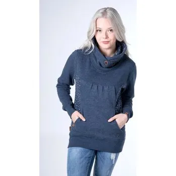 Pánské oblečení Mikina Alife and Kickin VIOLET Marine Aop velikost S