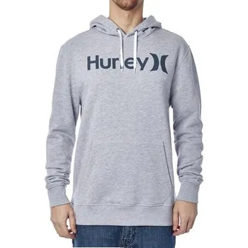 Pánská mikina Mikina Hurley ONE & ONLY PULL Heather Grey velikost XL