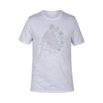 Pánské tričko Tričko Hurley YOTE TRI-BLEND Birch Heather velikost M