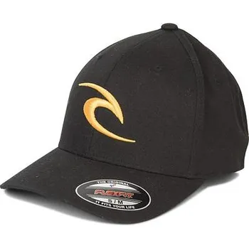 Kšiltovka Kšiltovka Rip Curl CURVE FITTED CAP Black velikost L/XL
