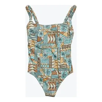 Dámské plavky Plavky Rip Curl BLOCK PARTY D-DD GOOD 1 PCE Blue velikost M