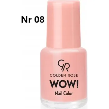 Lak na nehty Golden Rose Wow! Nail Color lak na nehty 6ml 08