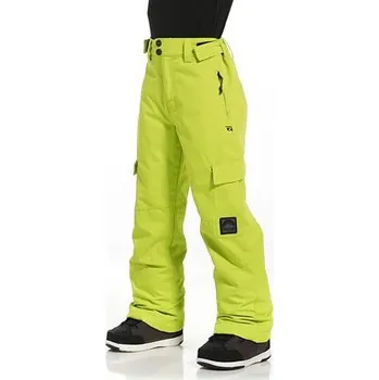 Kalhoty Rehall EDGE JR Lime Green velikost 128