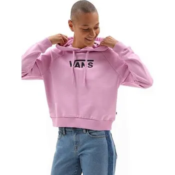 Pánské oblečení Mikina Vans FLYING V FT BOXY HOODIE Orchid velikost S